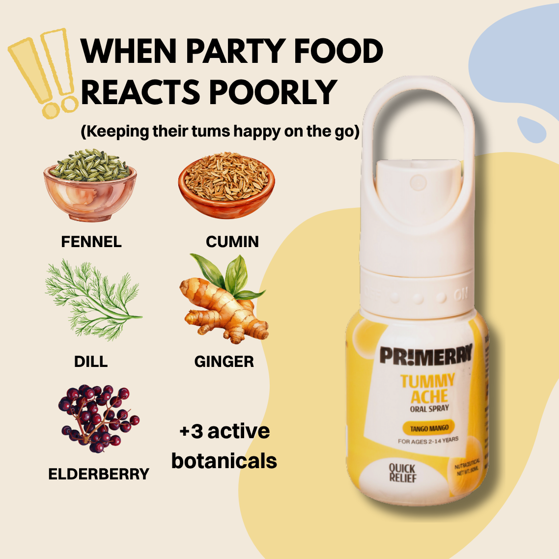 Tummy Ache Oral Spray